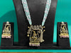 KRISHNA JULA PENDANT BEADED NECKLACE SET WITH EARINGS