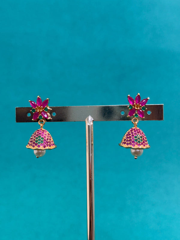 TRENDING JHUMKA'S IN PREMIUM BRASS MATERIAL