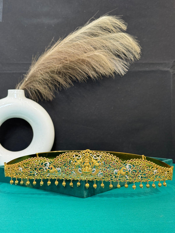 TRENDING LAXMI VADDANAM WITH PREMIUM BRASS MATERIAL WITH GOLD POLISH