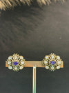 VICTORIAN POLISH EARINGS WITH CUBIC ZIRCONIA STONES