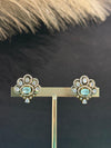 TRENDING VICTORIAN POLISH EARINGS WITH CUBIC ZIRCONIA STONES