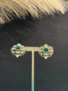 TRENDING VICTORIAN POLISH EARINGS WITH CUBIC ZIRCONIA STONES