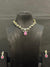 TRENDING NECKLACE IN GANGA JAMUNA POLISH WITH CUBIC ZIRCONIA STONES