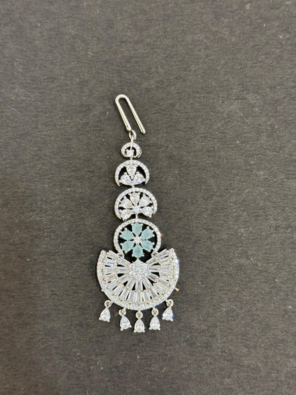 TIKA IN PREMIUM BRASS MATERIAL WITH CUBIC ZIRCONIA STONES