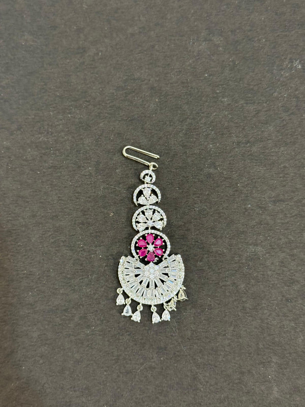 TIKA IN PREMIUM BRASS MATERIAL WITH CUBIC ZIRCONIA STONES