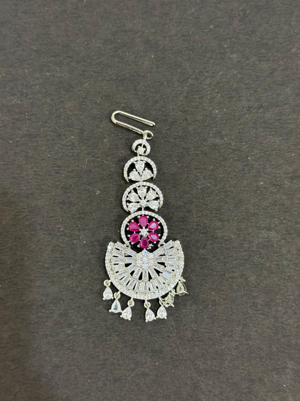 TIKA IN PREMIUM BRASS MATERIAL WITH CUBIC ZIRCONIA STONES