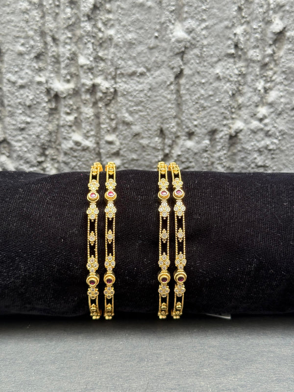 BANGLES IN PREMIUM BRASS MATERIAL WITH GOLD POLISH