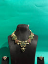 ROYAL FLORAL STONE NECKLACE SET