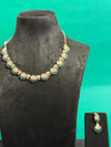 TRENDING N.SET IN PREMIUM BRASS MATERIAL WITH CUBIC ZIRCONIA STONES AND VICTORIAN POLISH