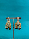 TRENDING JHUMKA'S IN PREMIUM BRASS MATERIAL WITH CUBIC ZIRCONIA STONES