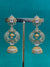 TRENDING JHUMKA'S IN PREMIUM BRASS MATERIAL WITH CUBIC ZIRCONIA STONES
