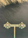 TRENDING VICTORIAN POLISH EARINGS IN PREMIUM BRASS MATERIAL WITH CUBIC ZIRCONIA STONES