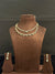TRENDING NECKLACE SET IN GANGA JAMUNA PPOLISH WITH CUBIC ZIRCONIA STONES